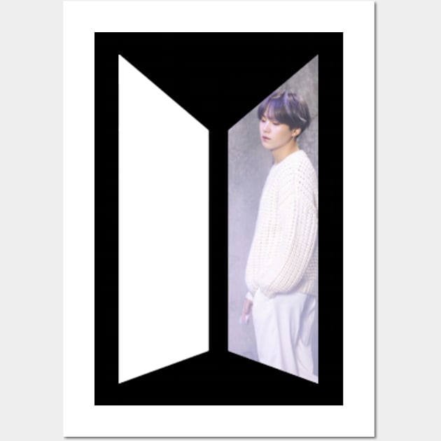 BTS Suga Map of The Soul 7 Wall Art by hallyupunch